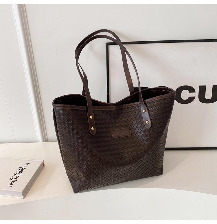 Tote Bag Women'S Bag Fashion Shoulder Bag Niche Versatile Foreign Style Shoulder Bag Large Capacity Tote Bag Tide