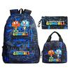 The Amazing World of Gumball Backpack 3pcs Set Students School Bag Lunch Bag Pencil Case Boys Girl Bookbag Women Travel Rucksack