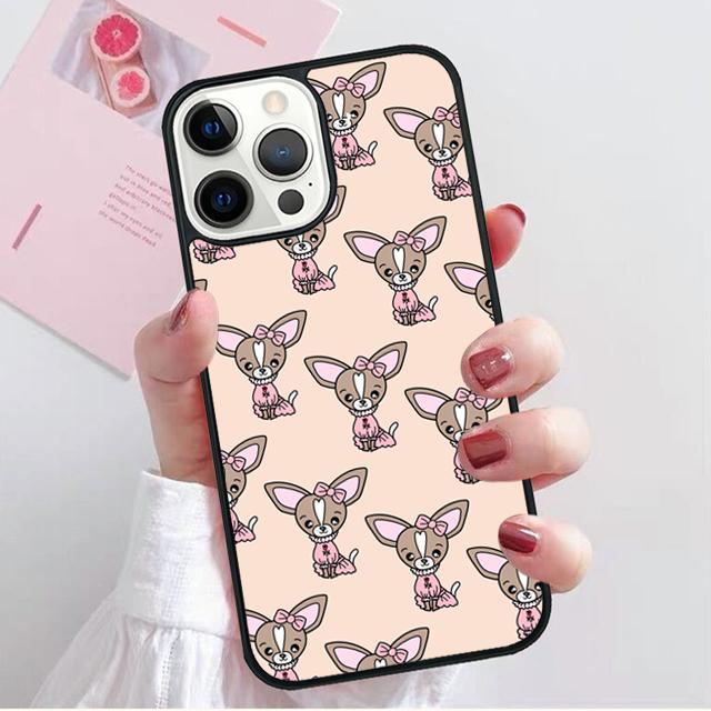 I Love My Chihuahua Dog Pug Coque Shell For iPhone 17 Air 15 16 14 13 12 Pro Max 11 Pro Max Plus Phone Case Cover
