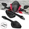 Universal Racing Motorcycle Sport Bike Rear View Mirror For Kawasaki Ninja 300 250 H2R ZX-6R Ninja ZX-14R