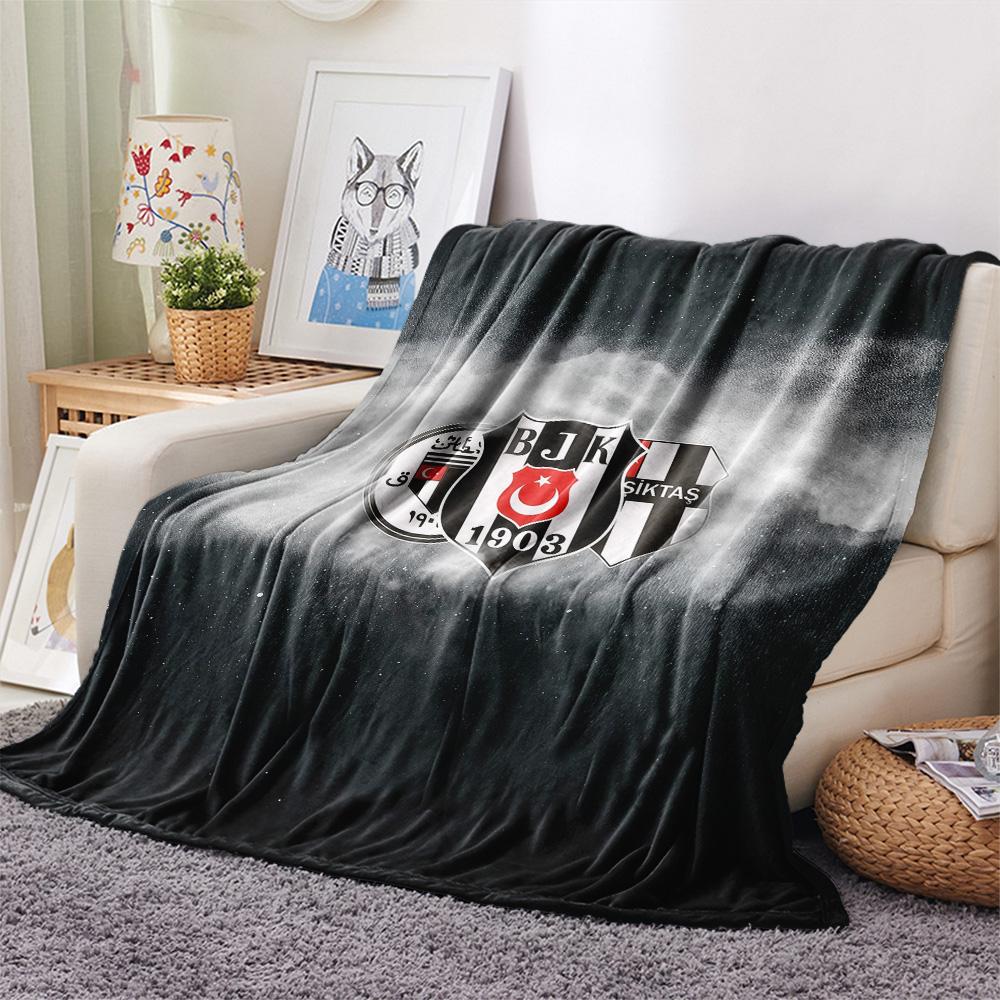 BJK Flannel Blanket, High quality Comfortable for All Seasons, Home Decor, Warmth and Comfort