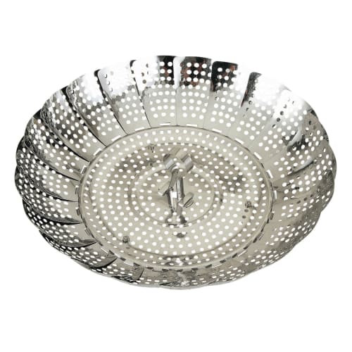 KAI KITCHEN Stainless Steel Large Free Size Steamer for 18-28cm Dishwasher Safe KAI KITCHEN Made In Japan DH8070