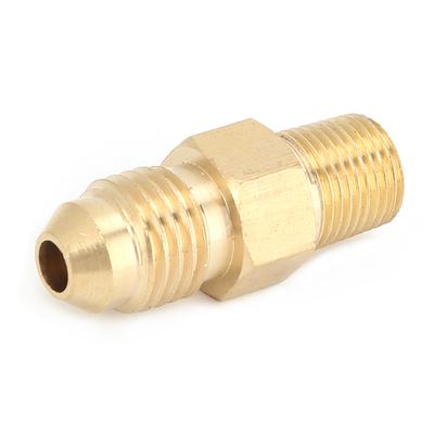 2 шт. Латунный переходник Масляно-газовый фитинг Прямой Штуцер AN4 на 1/8 дюйма NPT