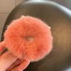 Girls Mink Fur Ponytail Holder Elastic Plush Hair Ring Faux Rabbit Fur Scrunchies Hair Rope Elastic