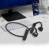 Wireless Conduction Sports Headset, No Earmuffs, Compatible with Apple, OPPO, Vivo, Huawei