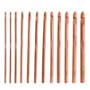 Small Size Crochet Hooks Bamboo Wooden Crocheting Needles New Crocheting Hooks  Hand Weave Tool