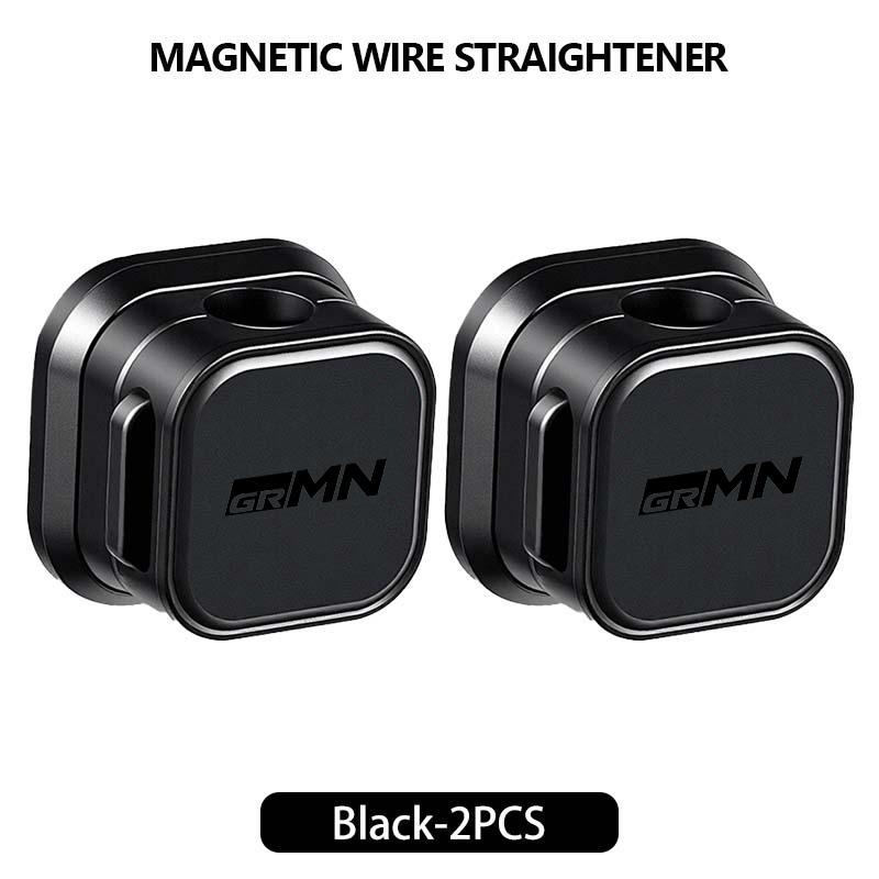 Multifunction Portable Magnetic Cable Clip Adjustable Cord Cable Organizer Holder For Toyota Crown Yaris Corolla Prius Auris CHR
