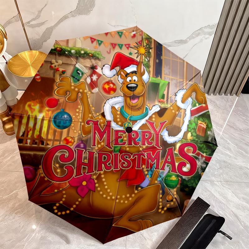 Halloween fantasy comedy adventure cartoon movie Scooby-Doo umbrella is suitable for all seasons, including home travel and outdoor activities Y13