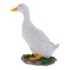 1 Pcs Realistic Duck Statue Sculptures Outside Decorations for Garden Pond