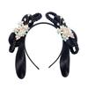 Props Kids Hanfu Flower Headband Chinese Style Hair Princess Hair Band Synthetic Braided Headbands