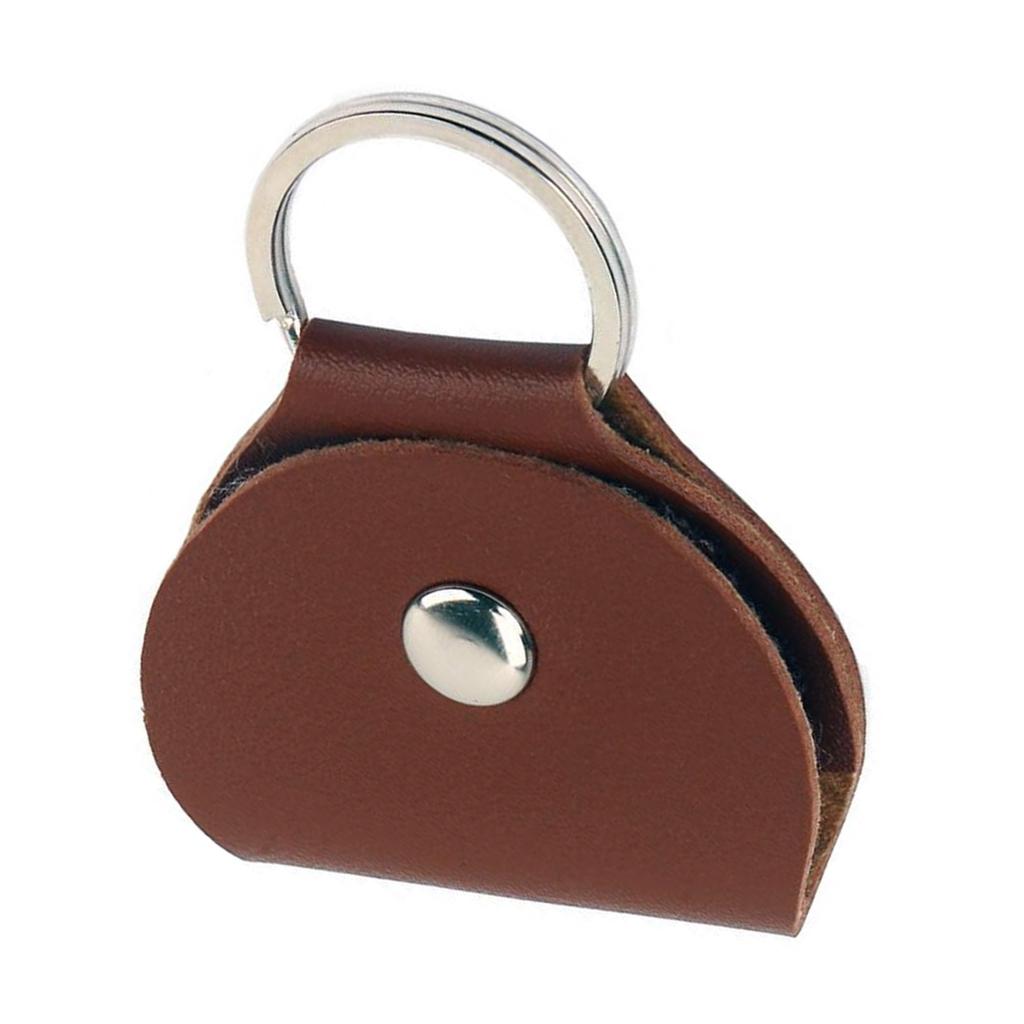 Чехол для медиаторов из искусственной кожи, брелок, легкая сумка для хранения медиаторов, держатель для медиаторов, сумка-подарок для гитаристов