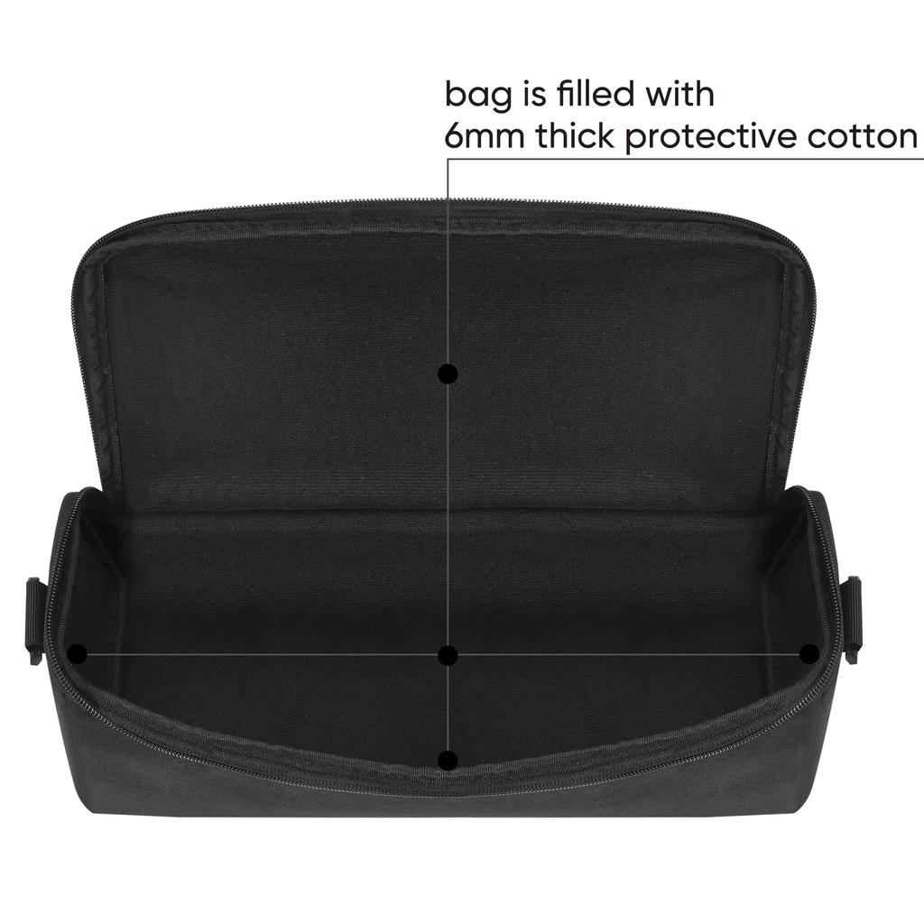 Speaker Handbag Anti-Scratch Bag Traveling Case for SRS-XB43 Wireless Loudspeaker Dirt-resistant Holder Cover Nylon Bag