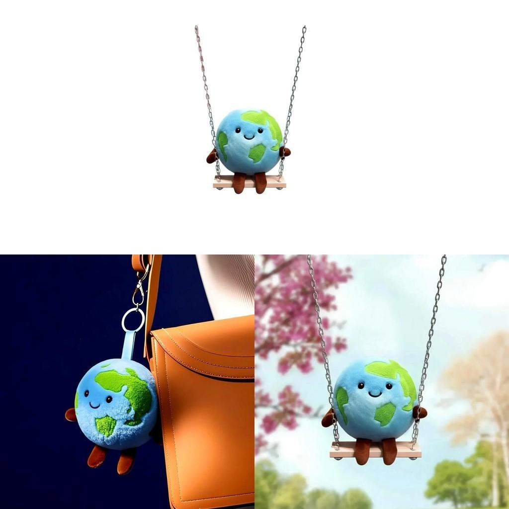 Плюшевая кукла на тему Земли с набивкой из полипропиленового хлопка для детского подарка и декора