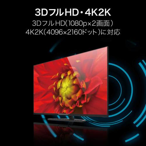 Elecom HDMI-кабель 2 м, совместимый с 4K x 2K, мягкий, черный, DH-HD14EY20BK