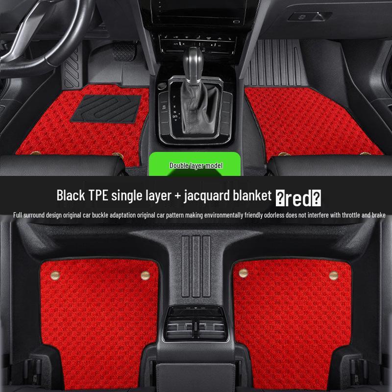 Skoda Octavia Pro Waterproof TPE Car Floor Mats for Models 2016-2025