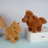 1 Piece Lifelike Robot Electric Toys Walks And Wags Its Tail Horses With Movements Electric Pony Plush Toy For Kids