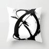 Black and White Simple Home Decoration Pillowcase Cushion Cover