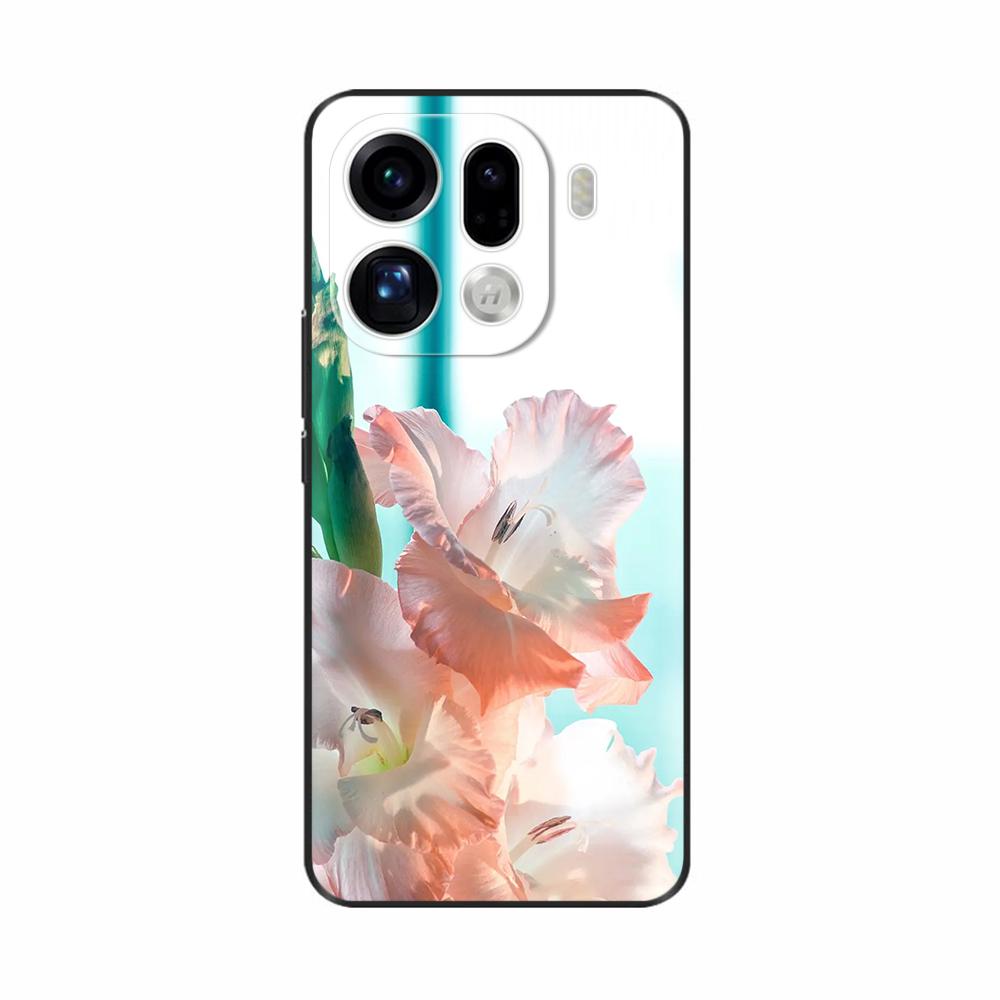 Чехол для OPPO Find X9 Pro Милые Цветы Мультяшная Задняя Крышка Для OPPO Find X9 Чехлы FindX9 Pro Ударопрочные Чехлы для Телефона Funda Оболочки