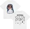 Summer Hit Singer TINI Futtturas Album Pop Music Gothic 2026 Spring summer Print Pure Cotton Fashion Casual Tshirt y2k ins