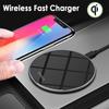 NEW 50W Qi Wireless Charger Fast Charging Pad for All Qi Standard iPhone Samsung Huawei Xiaomi Android Mobile Phone