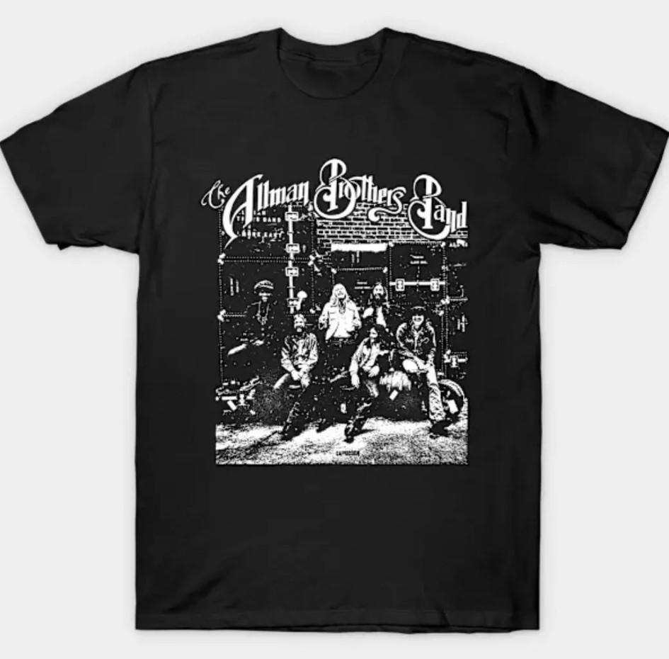 Ретро Футболка The Allman Brothers Band размер S-5XL Унисекс Футболка