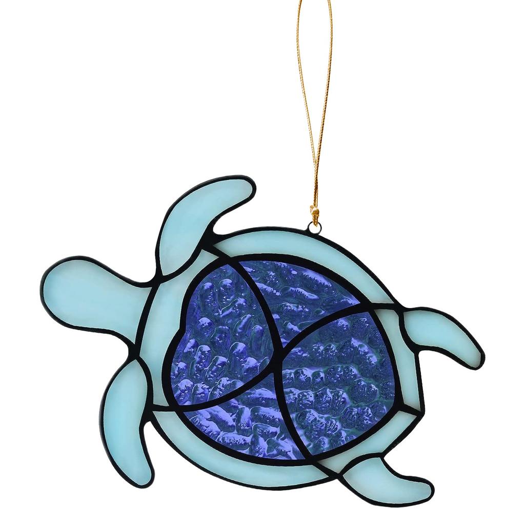 Пляжный закат Suncatcher Орнамент Акриловое украшение для окна, креативное освещение Craft Подвесной домашний декор Подвесной