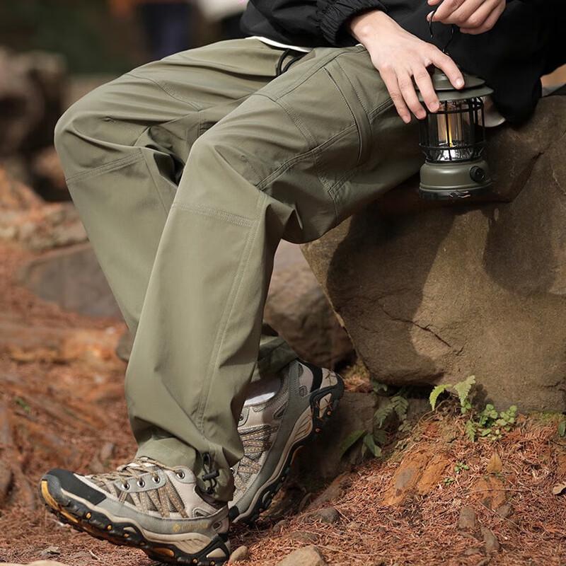 Mark Fairwhale Men's Straight-Leg Casual Cargo Pants