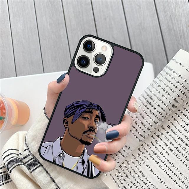 Чехол для телефона Тупак 2pac Для iPhone 17 Air 15 16 14 13 12 Pro Max 11 Pro Max Plus Coque Shell