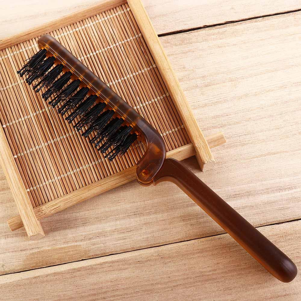 Accessories Hairdressing Compact Bristle Hair Brush Bristle Comb Foldable Comb Hair Styling Tool