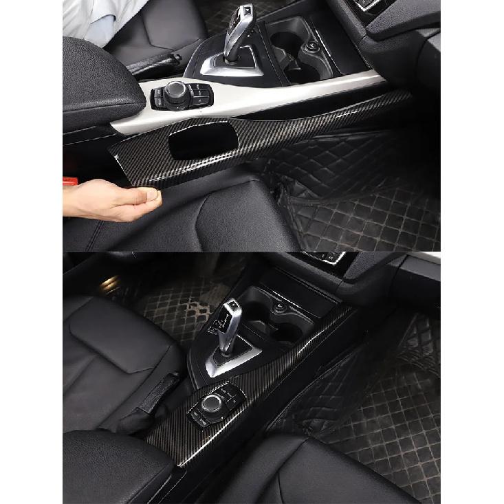 Для BMW 1 серии F20 F21 116I 118I 12-18 2 серии F22 F23 ABS Углеродное волокно Панель мультимедиа Декоративные наклейки Автомобильные аксессуары