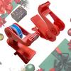 Tape Dispenser Gift Wrapping Tool with Adjustable Table Clamps And 360-Degree Rotation Easy Cut Tape Holder for Paper Rolls