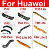 Гибкий кабель материнской платы для Huawei P30 HL1 HL2 P30 Lite P40 Pro Plus P40 Lite E 5G, гибкая лента для подключения материнской платы, детали