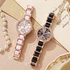 Women's Diamond Quartz Watch - Precision Movement, Elegant Design Casual Watch