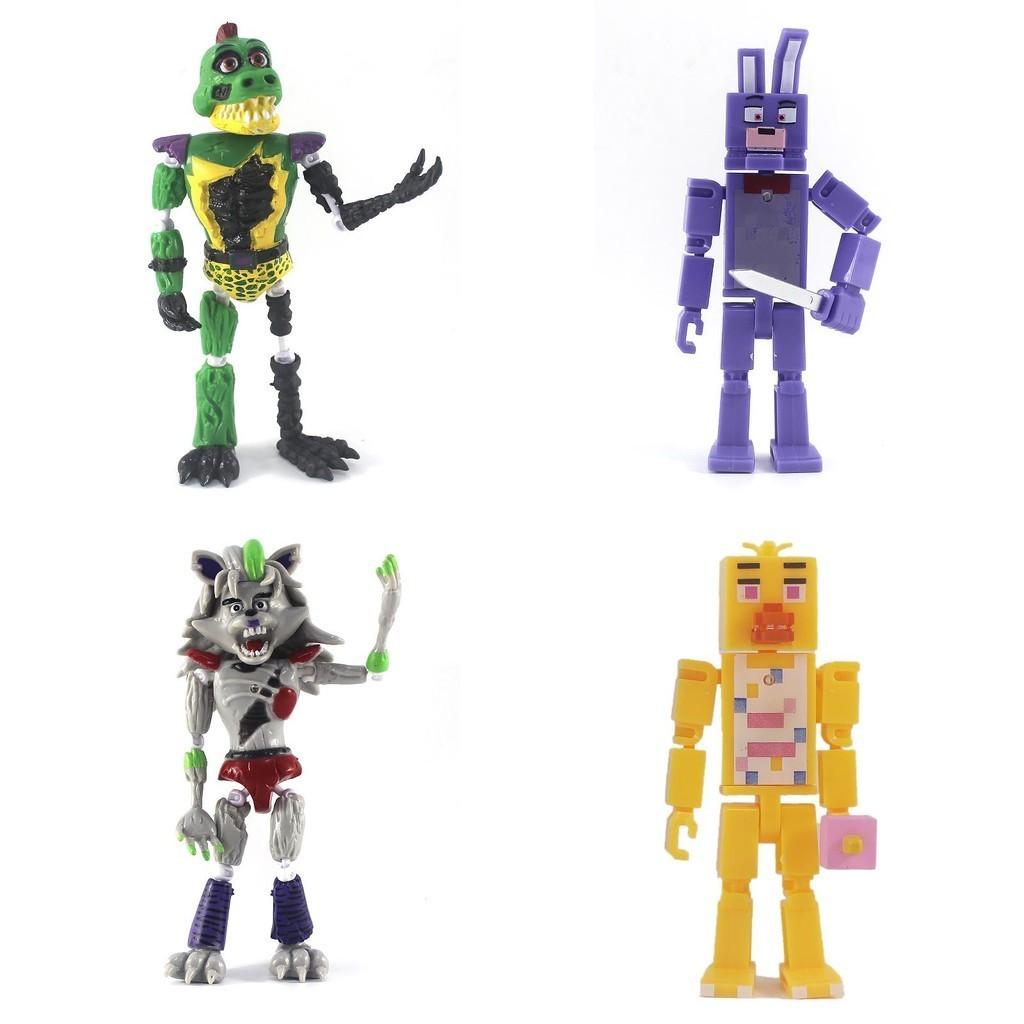 Светящийся набор фигурок Fnaf 6/8 шт. Идеально для коллекционеров и детей