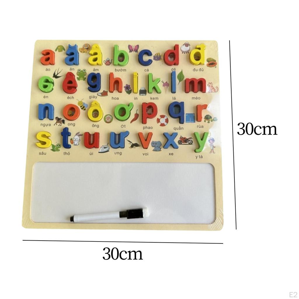 Алфавитная головоломка 30x30 см, сенсорная игрушка, координация, деревянная головоломка, подарки на День святого Валентина,