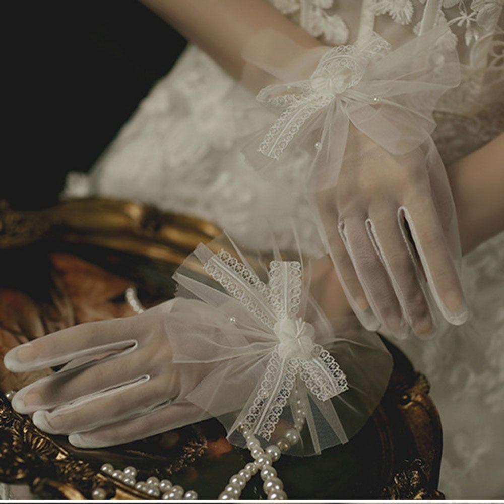 Праздничное платье Велосипедные перчатки Митенки Кружевные перчатки Свадебные перчатки Свадебные перчатки Митенки для свадебного платья