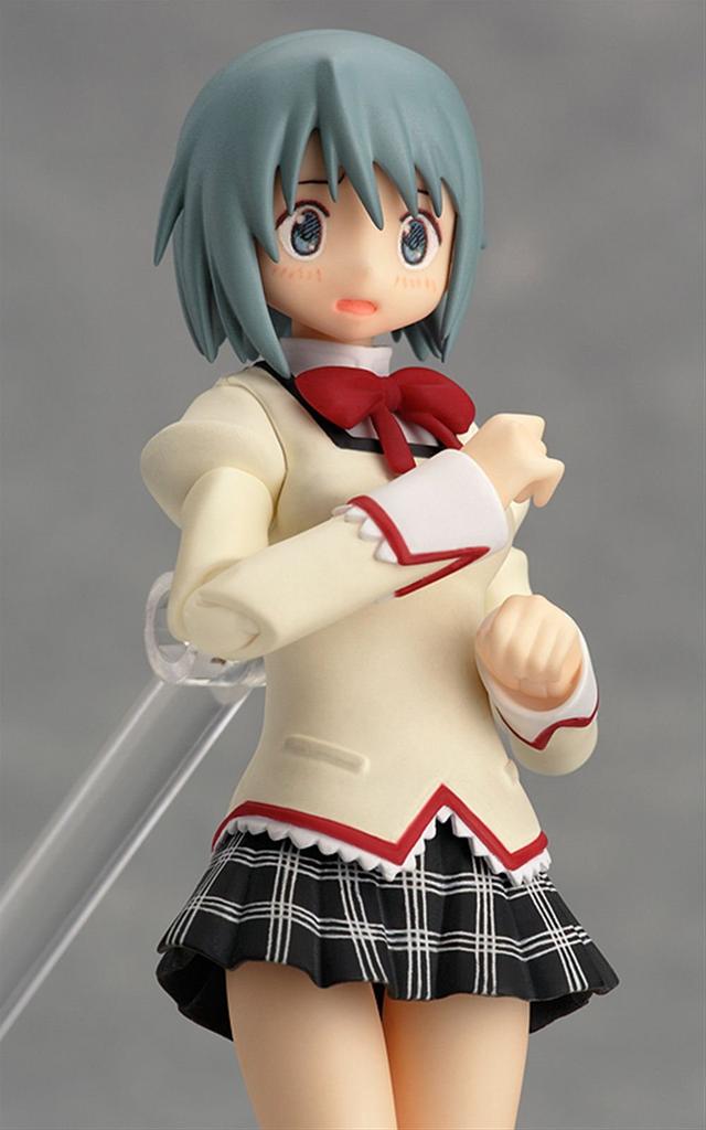 Figma Puella Magi Madoka Magica the Movie: Саяка Мики в школьной форме. (Немасштабируемая подвижная фигура, окрашенная из АБС и ПВХ)