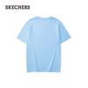 Skechers 2024 Унисекс дышащая футболка с коротким рукавом