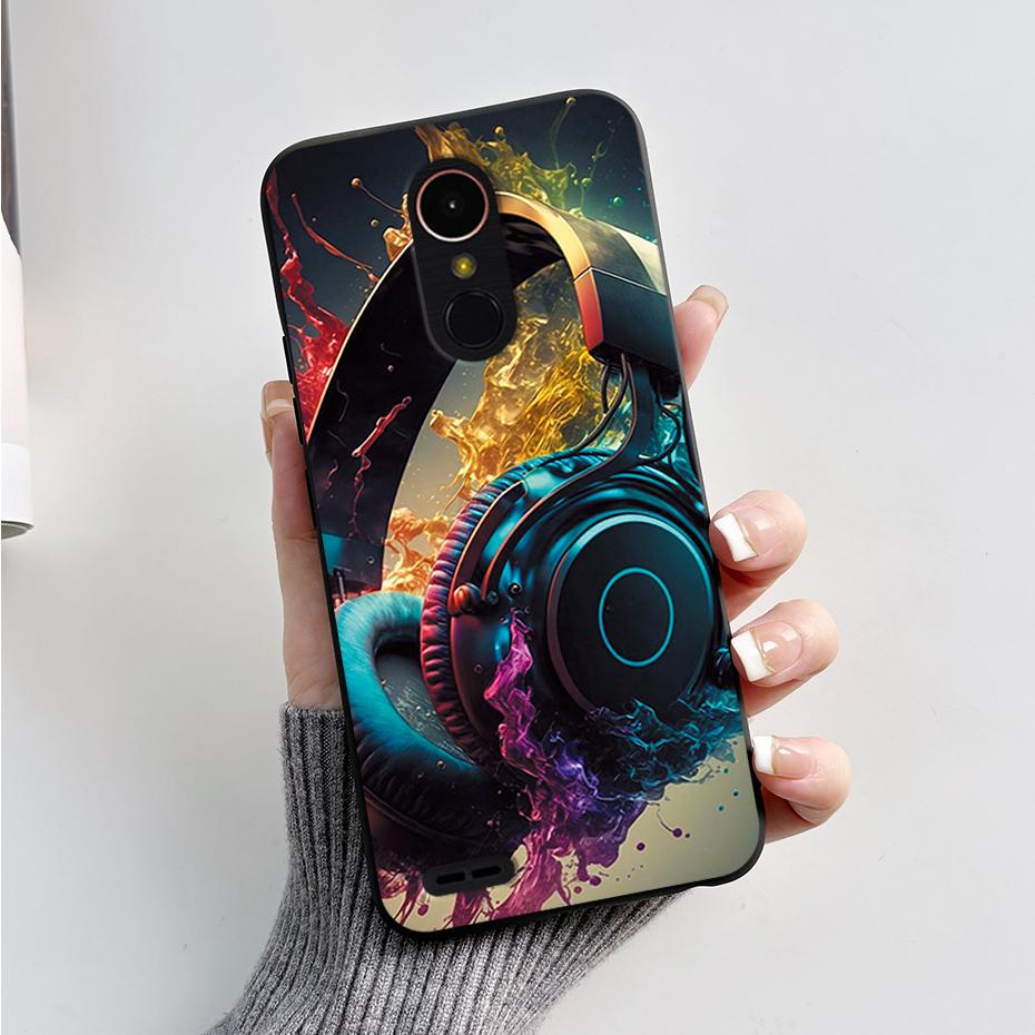 Case For LG K10 2017 X400 M250N /K20 Plus 5.3" Stylish Pattern Silicone Soft Phone Back Cover For LG K10 2017 Cases Bumper Coque