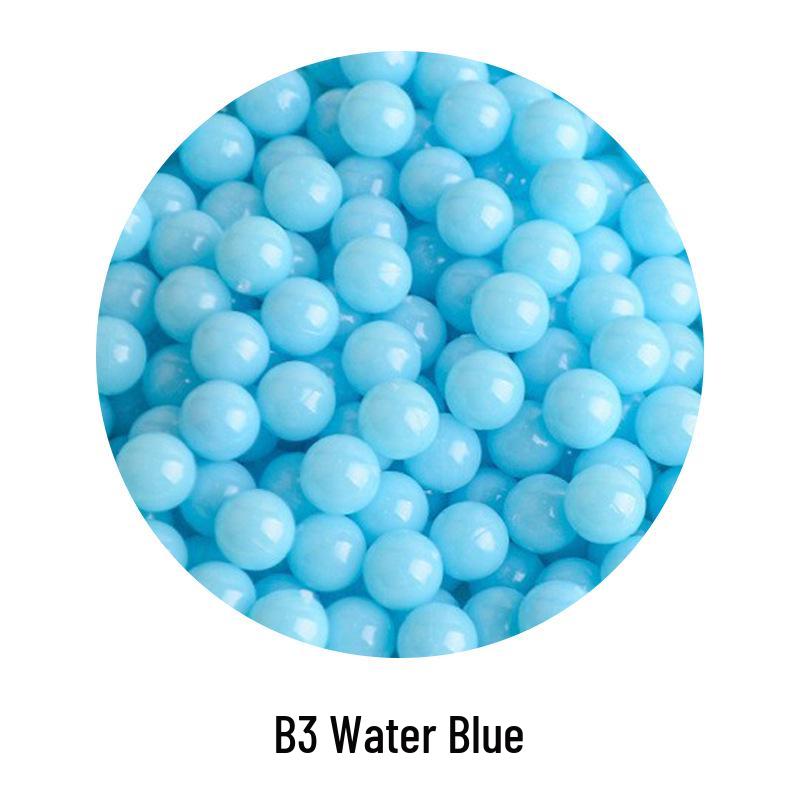 Пластиковые бусины конфетных цветов: Круглые упругие мячики без отверстий для детских DIY украшений, поделок и пуль для игрушечных пистолетов.