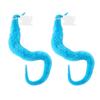 2Pcs Funny Twisty Worm Twist Wiggle Moving Sea Horse Kids Trick Toy Magic Prop