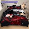 Venom Carnage Clash Print 3Pcs Bedding Setduvet Cover With 2 Bedropillowcase Home Birthday Gift