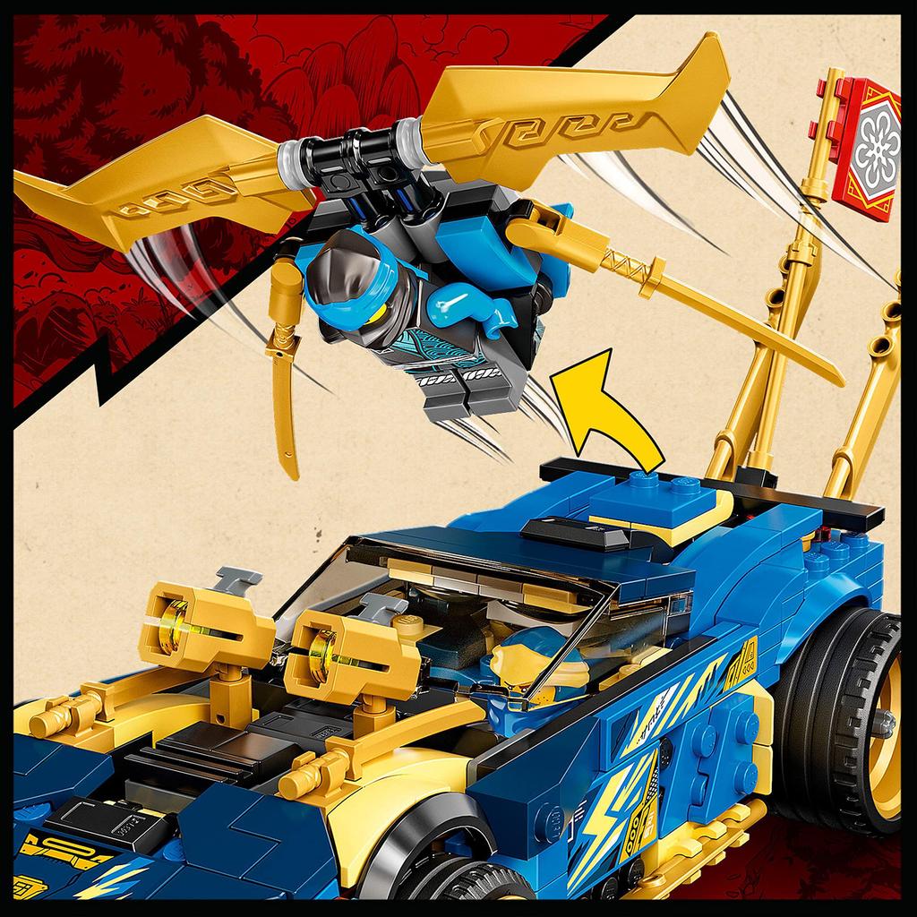 LEGO LEGO Ninjago Jay and Nya's Ninja Race Car EVO 71776