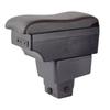 Luxury 3D Mazda and Mazda 2 Armrest with 7 USB Charging Double Storage and External Console Box for the DK and DK5 Also Compatible with the New Mazda