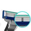 Gillette Mach3 Turbo Razor, 1 Pack, 3 Pieces ,Korean Razor Blade