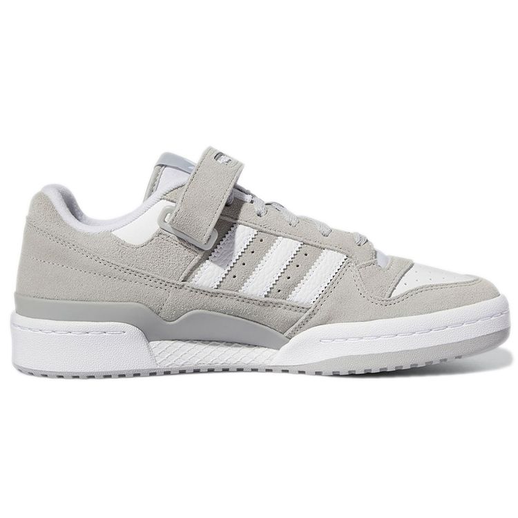 Adidas Forum Low Grey Кроссовки унисекс Cloud-White Grey-Two GW0694