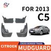 Citroen C5 2013 PP Soft Rubber Mudguards