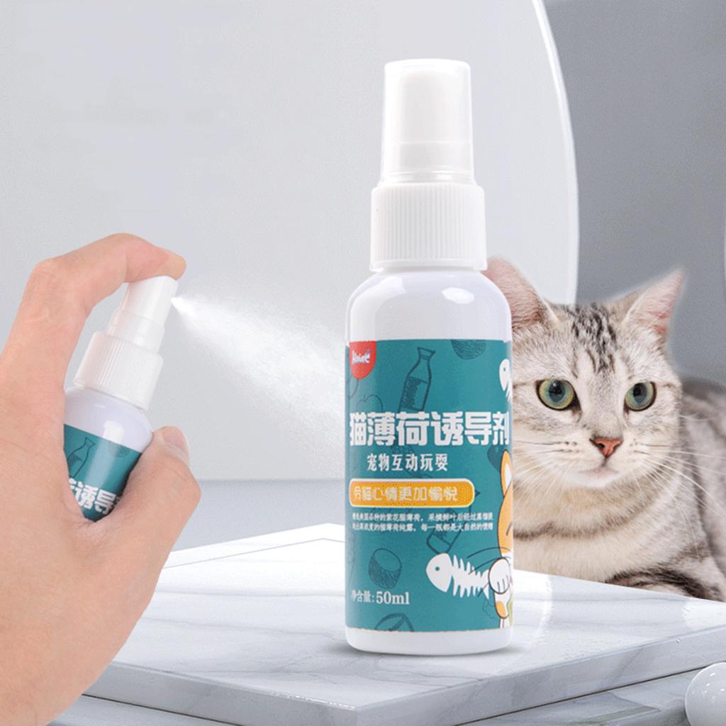 Кошачья мята Кот Радость Спрей Долгосрочный Эффект Успокаивает Настроение Когтеточка Индуктор для Дрессировки Питомца Вспомогательное Средство Спрей