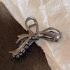 Geometric Metal Bow Hair Claws for Women Gold Silver Black Bowknot Hair Clip Thick Thin Head Hair Accessories Crab Clamp