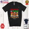 Custom Name Firefighter Of Cutest Cookies Christmas Gingerbread Baker T-Shirt